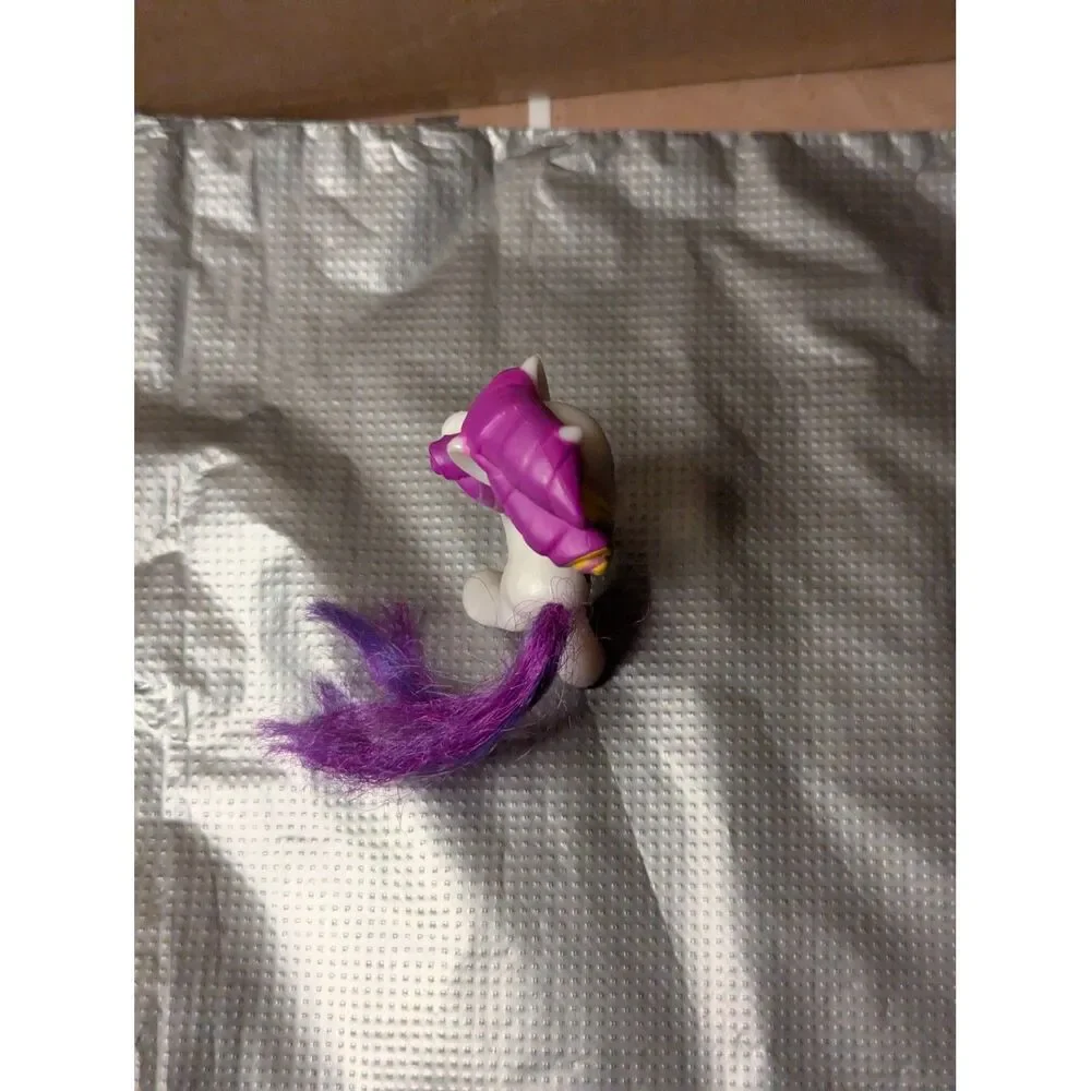 My Little Pony G4 Rarity Unicorn Figure Purple Mane Toy Hasbro